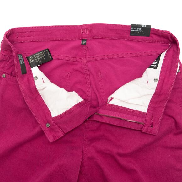 Kut From The Kloth High Rise Ankle Skinny Jeans Size 18 - Picture 5 of 12